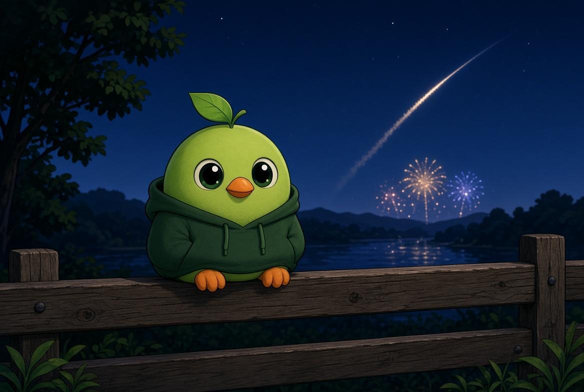 watching the chain at night